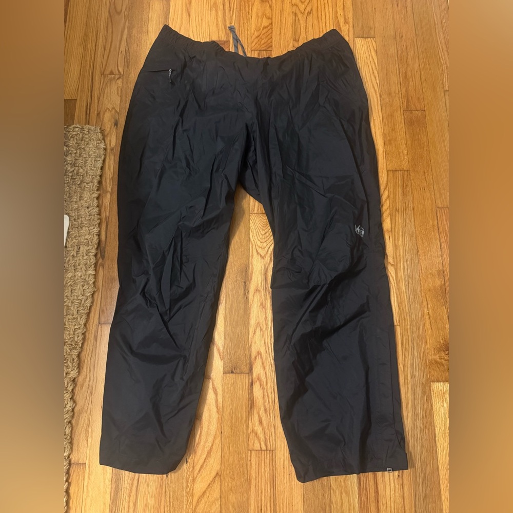 REI Co-op Black Essential Rain Pants